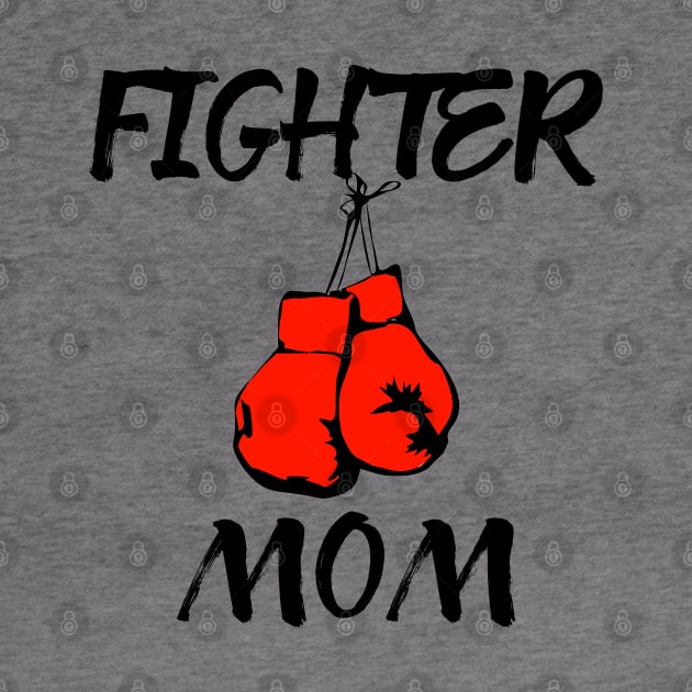 Boxing Fighter Mom by coloringiship